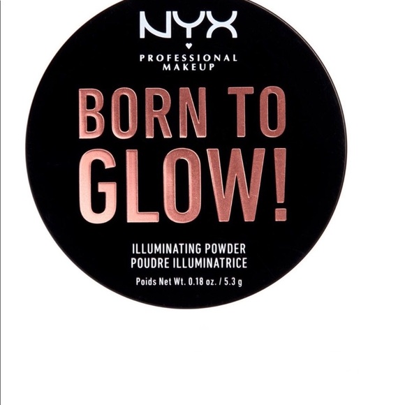 🆕 NYX Born To Glow Illuminating Powder, Ultra Light Beam, New - Picture 3 of 8